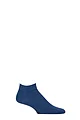 Mens 1 Pair Falke Sensitive London Cotton Trainer Socks - Sapphire