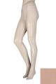 Ladies 1 Pair Elle Tights 15 Denier 100% Nylon - Champagne