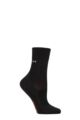 Ladies 1 Pair Falke RU4 Cushioned Run Socks - Black