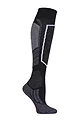 Women's 1 Pair Falke SK2 New Medium Volume Wool Ski Socks - Black