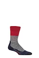 Mens 1 Pair Falke TK2 Medium Volume Ergonomic Cushioned Trekking Socks - Grey