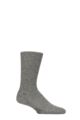 Mens and Women's 1 Pair Falke Walkie Full Cushioned Virgin Wool Walking Socks - Graphite Melange