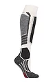 Women's 1 Pair Falke SK2 New Medium Volume Wool Ski Socks - Off White