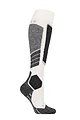 Women's 1 Pair Falke SK2 New Medium Volume Wool Ski Socks - Off White 2