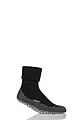 Mens 1 Pair Falke Cosyshoe Virgin Wool Home Socks - Black