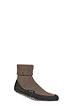 Mens 1 Pair Falke Cosyshoe Virgin Wool Home Socks - Brown Melange