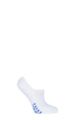 Mens and Women's 1 Pair Falke Cool Kick Sport Spirit Run Invisible Trainer Socks - White