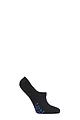 Mens and Women's 1 Pair Falke Cool Kick Sport Spirit Run Invisible Trainer Socks - Black