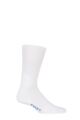 Mens and Women's 1 Pair Falke Sport Spirit Run Crew Socks - White