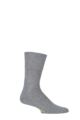 Mens and Women's 1 Pair Falke Sport Spirit Run Crew Socks - Light Grey Melange