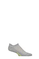 Mens and Women's 1 Pair Falke Cool Kick Trainer Socks - Light Grey