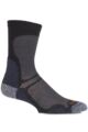 Mens 1 Pair Bridgedale Ultra Light Trail Enduro Wool Socks - Black