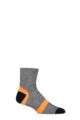 Mens and Ladies 1 Pair 1000 Mile Approach Sock - Charcoal