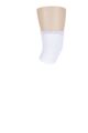 Mens and Ladies SockShop 6 Pack Iomi Prosthetic Socks for Below the Knee Amputees - White 20cm Length