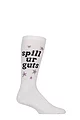 SOCKSHOP Music Collection 1 Pair Olivia Rodrigo Spill Ur Guts Cotton Socks - White