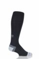 Mens 1 Pair 1000 Mile Compression Socks - Black / Red