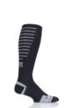 Mens and Ladies 1 Pair 1000 Mile Compression Socks - Black