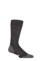 Mens and Ladies 1 Pair 1000 Mile 'Tactel' Fusion Walking Socks In 2 Colours - Charcoal