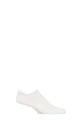 Mens 1 Pair Burlington Athleisure Trainer Socks - White