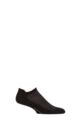 Mens 1 Pair Burlington Athleisure Trainer Socks - Black