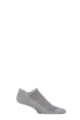 Mens 1 Pair Burlington Athleisure Trainer Socks - Grey