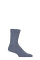 Mens 1 Pair Burlington Bond Street Cotton Ribbed Sports Socks - Jeans