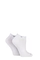 Women's 2 Pair Burlington Everyday Cotton Trainer Socks - White