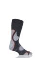 Mens and Ladies 1 Pair 1000 Mile 3 Seasons Merino Wool Walking Socks - Charcoal