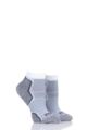 Mens and Ladies 2 Pair 1000 Mile Run Anklet Socks - White