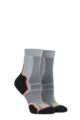 Mens and Ladies 2 Pair 1000 Mile Trail Sock - Dark Grey