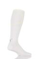 Mens and Ladies 1 Pair Puma Performance Running Compression Knee High Socks with Tactel - White