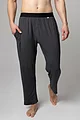 Mens 1 Pack Lazy Panda Bamboo Loungewear Selection Classic Bottoms - Dark Charcoal Classic Bottoms