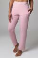 Women's 1 Pack Lazy Panda Bamboo Loungewear Selection Classic Bottoms - Pale Pink Classic Bottoms