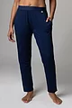 Women's 1 Pack Lazy Panda Bamboo Loungewear Selection Classic Bottoms - Navy Classic Bottoms
