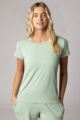 Ladies 1 Pack Lazy Panda Bamboo Loungewear Selection T-Shirt - Green T-Shirt