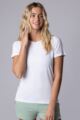 Women's 1 Pack Lazy Panda Bamboo Loungewear Selection T-Shirt - White T-Shirt