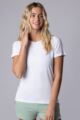 Ladies 1 Pack Lazy Panda Bamboo Loungewear Selection T-Shirt - White T-Shirt
