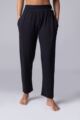 Ladies 1 Pack Lazy Panda Bamboo Loungewear Selection Classic Bottoms - Black