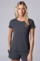 Ladies 1 Pack Lazy Panda Bamboo Loungewear Selection T-Shirt - Charcoal T-Shirt