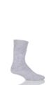 Mens 1 Pair SOCKSHOP of London Cushioned Cricket Socks - Cricket Lilac