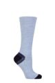 1000 Mile 1 Pair Lightweight Repreve Walking Socks - Cornflower