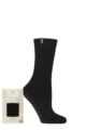Women's 1 Pair Totes Originals Slipper Socks - Black