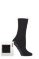 Ladies 1 Pair Totes Originals Slipper Socks - Black