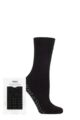 Ladies 1 Pair Totes Originals Slipper Socks - Black