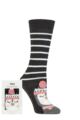 Women's 1 Pair Totes Original Novelty Slipper Socks with Grip - Penguin