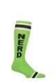 Gumball Poodle 1 Pair Nerd Knee High Cotton Socks - Multi