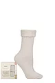 Women's 1 Pair Totes Recycled Brushed Thermal Bed Socks - Grey