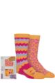 Girls 2 Pair Totes Originals Novelty Slipper Socks - Cat