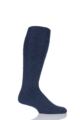 Mens and Ladies 1 Pair SOCKSHOP of London Mohair Knee High Socks With Cushioning - Navy