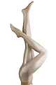 Women's 1 Pair Falke Shelina 12 Denier Ultra Transparent Tights With Shimmer - Golden